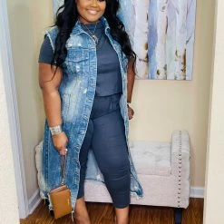 PASH BOUTIQUE Ash Grey Jogger Set Clearance