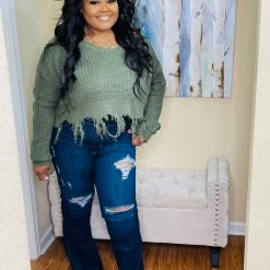 PASH BOUTIQUE Bottoms (Missy) Dark Blue Denim Jeans