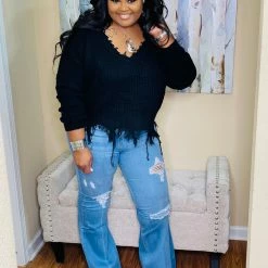 PASH BOUTIQUE New Arrivals Light Blue Denim Jeans