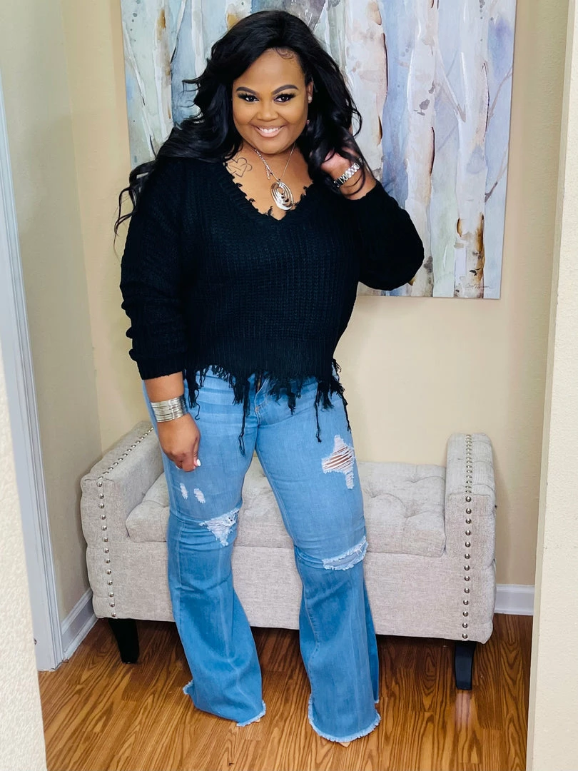 PASH BOUTIQUE New Arrivals Light Blue Denim Jeans