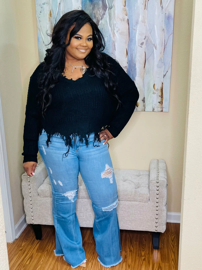 PASH BOUTIQUE New Arrivals Light Blue Denim Jeans