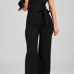 PASH BOUTIQUE Clearance Rama Jumpsuit (Black)
