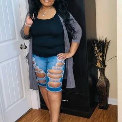 PASH BOUTIQUE Denim Bermuda