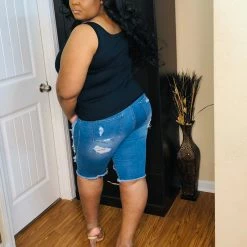 PASH BOUTIQUE Denim Bermuda