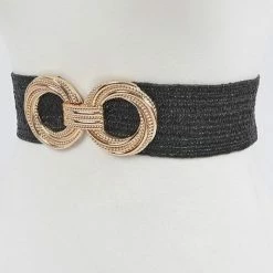 PASH BOUTIQUE Accessories Black Plus OO Belt