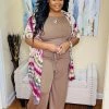 PASH BOUTIQUE Mocha Plus Jumpsuit