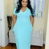 PASH BOUTIQUE Mint Short Sleeve Maxi New Arrivals