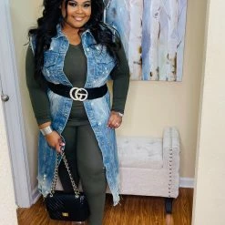 PASH BOUTIQUE Olive Long Sleeve Set