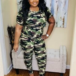 PASH BOUTIQUE Camo Set