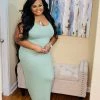 PASH BOUTIQUE New Arrivals Green Bay Plus Sleeveless Maxi