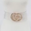 PASH BOUTIQUE Accessories Plus Clear GG Belt