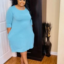 PASH BOUTIQUE Ash Mint Flare Dress New Arrivals