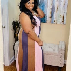 PASH BOUTIQUE Latte Maxi Dress