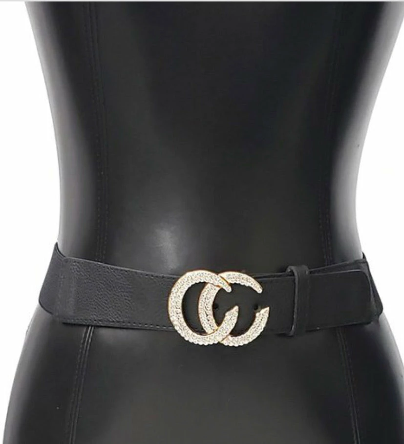 PASH BOUTIQUE Accessories Double Ring CC Belt