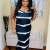 PASH BOUTIQUE Black Plus Tie-dye Maxi New Arrivals