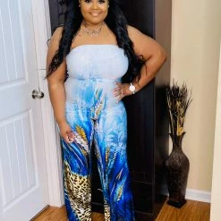 PASH BOUTIQUE Blue Jumpsuit New Arrivals