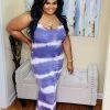 PASH BOUTIQUE Purple Plus Tie-dye Maxi New Arrivals