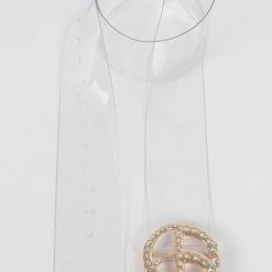 PASH BOUTIQUE Accessories Plus Clear GG Belt