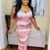 PASH BOUTIQUE Mauve Plus Tie-dye Maxi New Arrivals