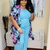 PASH BOUTIQUE Ash Mint Plus Jumpsuit New Arrivals