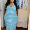 PASH BOUTIQUE Ash Mint/Ivory Plus Maxi Dress New Arrivals