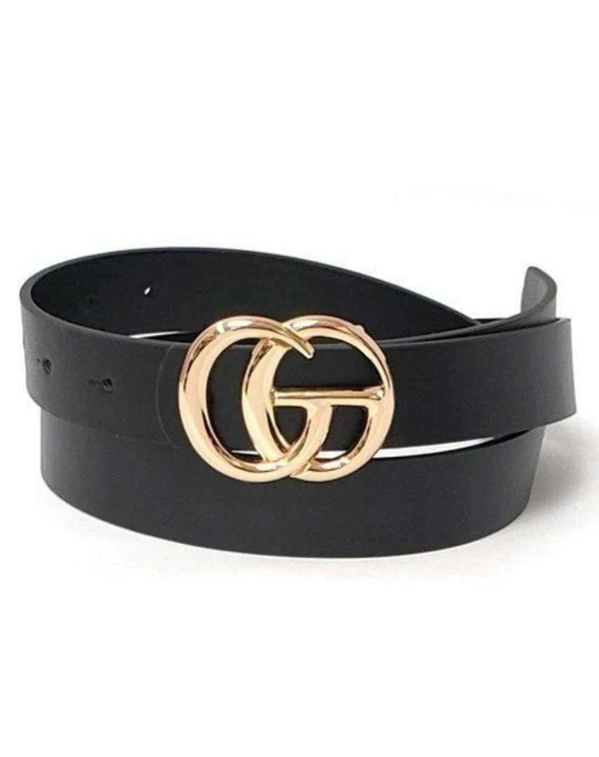 PASH BOUTIQUE Black GG Belt