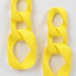 PASH BOUTIQUE Accessories Yellow Earrings