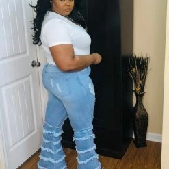 PASH BOUTIQUE Light Distressed Jeans New Arrivals