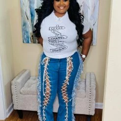 PASH BOUTIQUE Denim Medium Rope Jeans