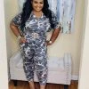 PASH BOUTIQUE Jumpsuits /Rompers (Missy) Dusty Camouflage Jogger Jumpsuit