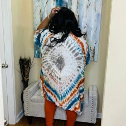 PASH BOUTIQUE Rust Kimono
