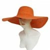 PASH BOUTIQUE Orange Floppy Straw Hat Accessories