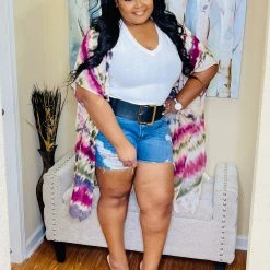 PASH BOUTIQUE Denim Plus Shorts