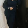 PASH BOUTIQUE Navy Long Sleeve Set