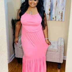 PASH BOUTIQUE Rosebud Plus Maxi New Arrivals