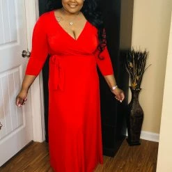 PASH BOUTIQUE New Arrivals Red Maxi Dress