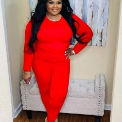 PASH BOUTIQUE Ruby Long Sleeve Microfiber Set New Arrivals