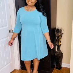 PASH BOUTIQUE Ash Mint Flare Dress New Arrivals