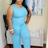PASH BOUTIQUE Ash Mint Sleeveless Jumpsuit