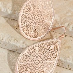 PASH BOUTIQUE Accessories Rose Gold Earrings