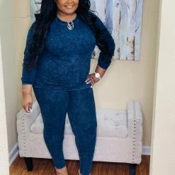 PASH BOUTIQUE Sapphire Mineral Wash Set New Arrivals