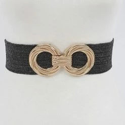 PASH BOUTIQUE Accessories Black Plus OO Belt
