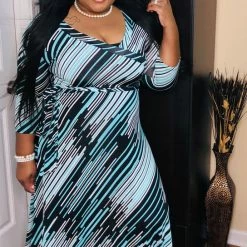 PASH BOUTIQUE Black/Mint Maxi New Arrivals