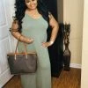 PASH BOUTIQUE LT Olive Plus Maxi Dress New Arrivals